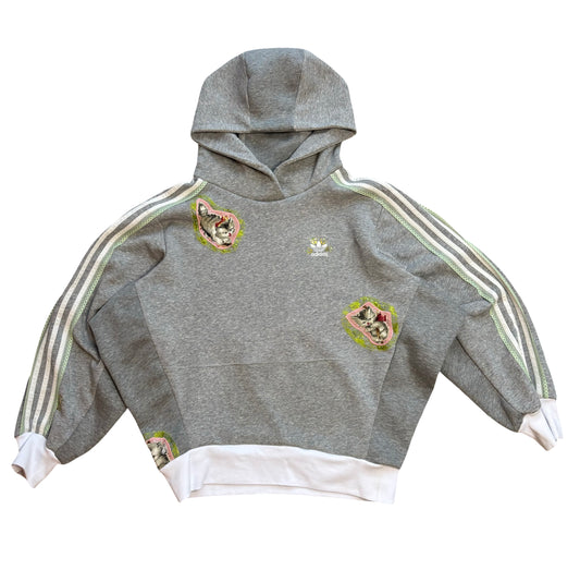 Vintage Kitty Adidas x Ganni Hoodie