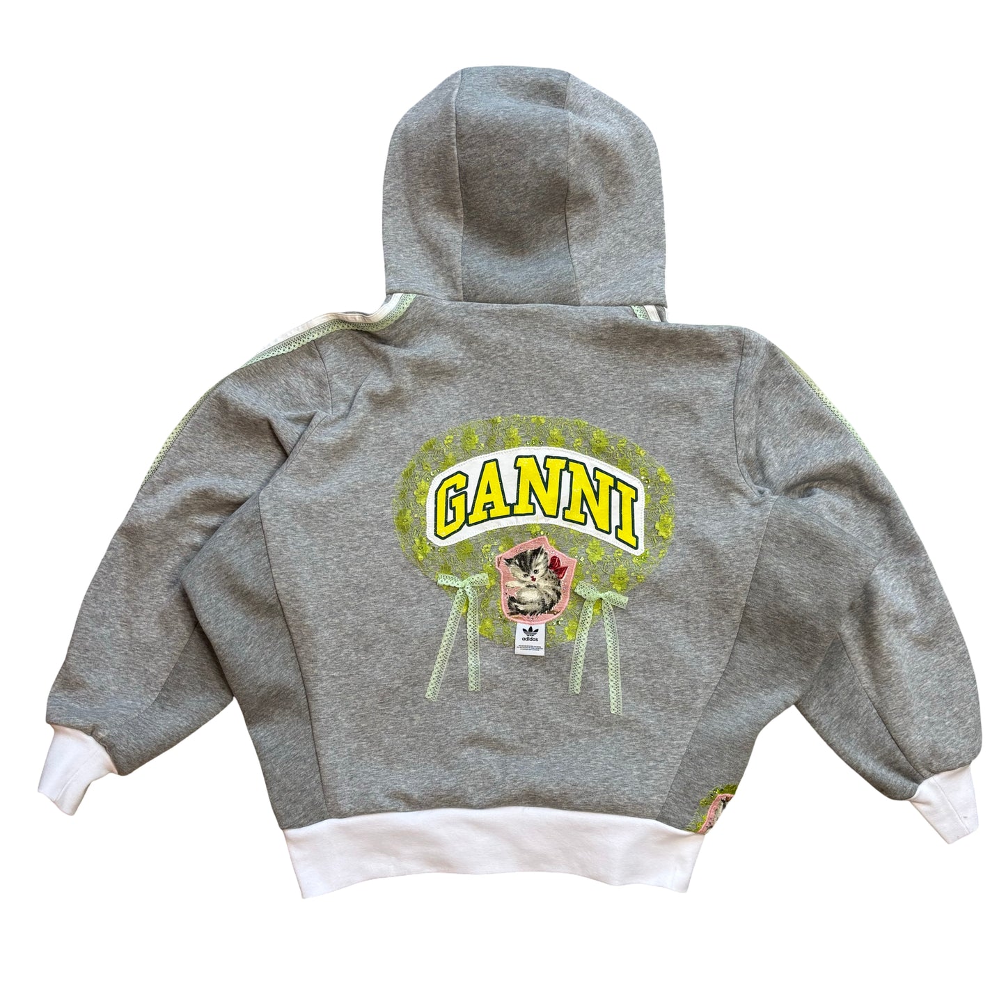Vintage Kitty Adidas x Ganni Hoodie