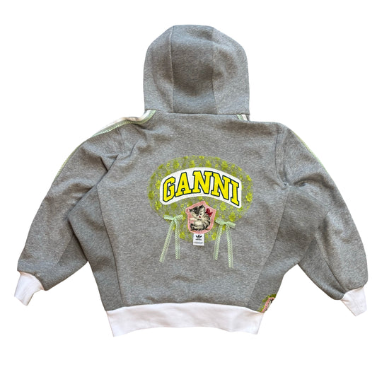 Vintage Kitty Adidas x Ganni Hoodie