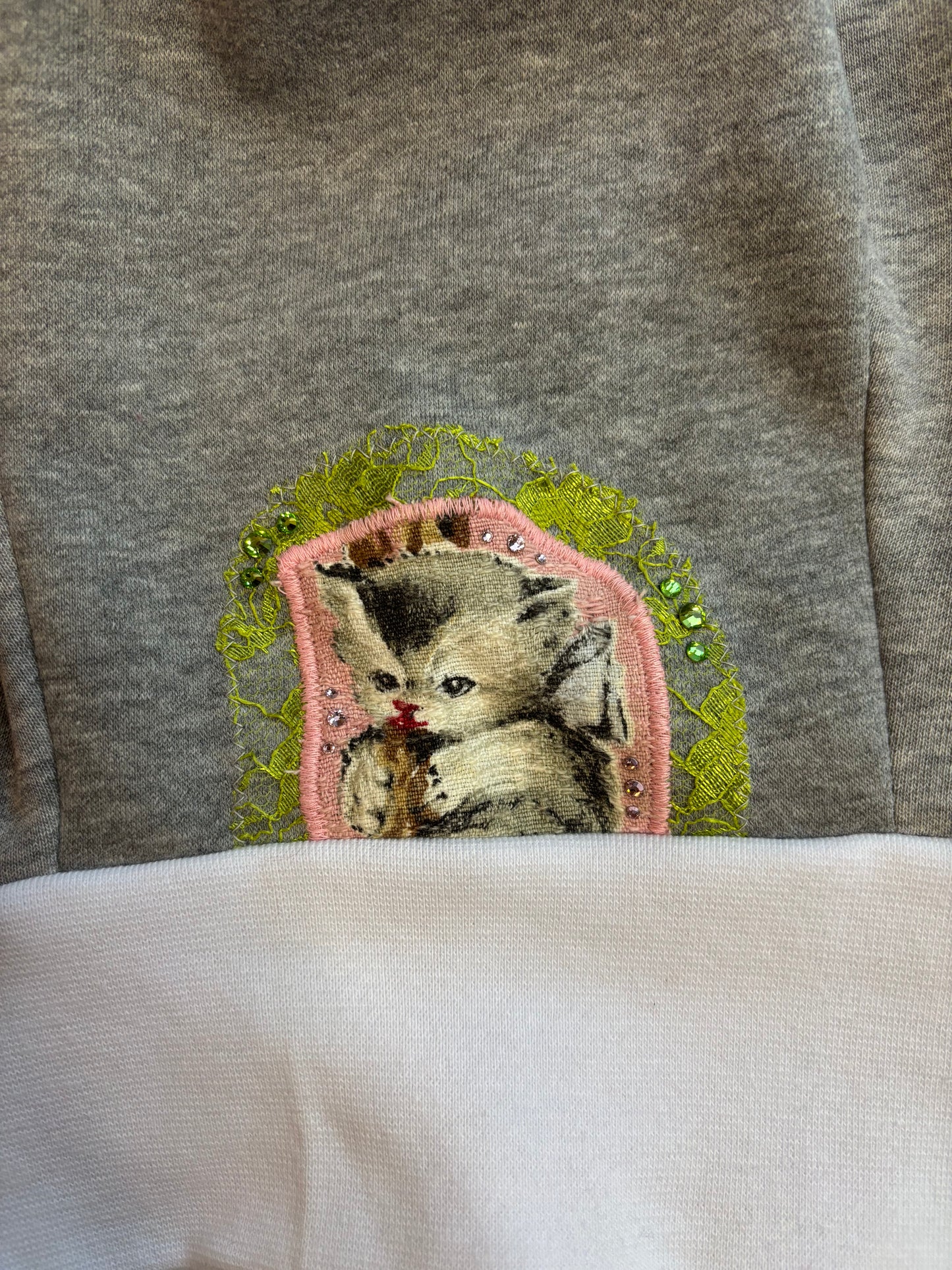 Vintage Kitty Adidas x Ganni Hoodie