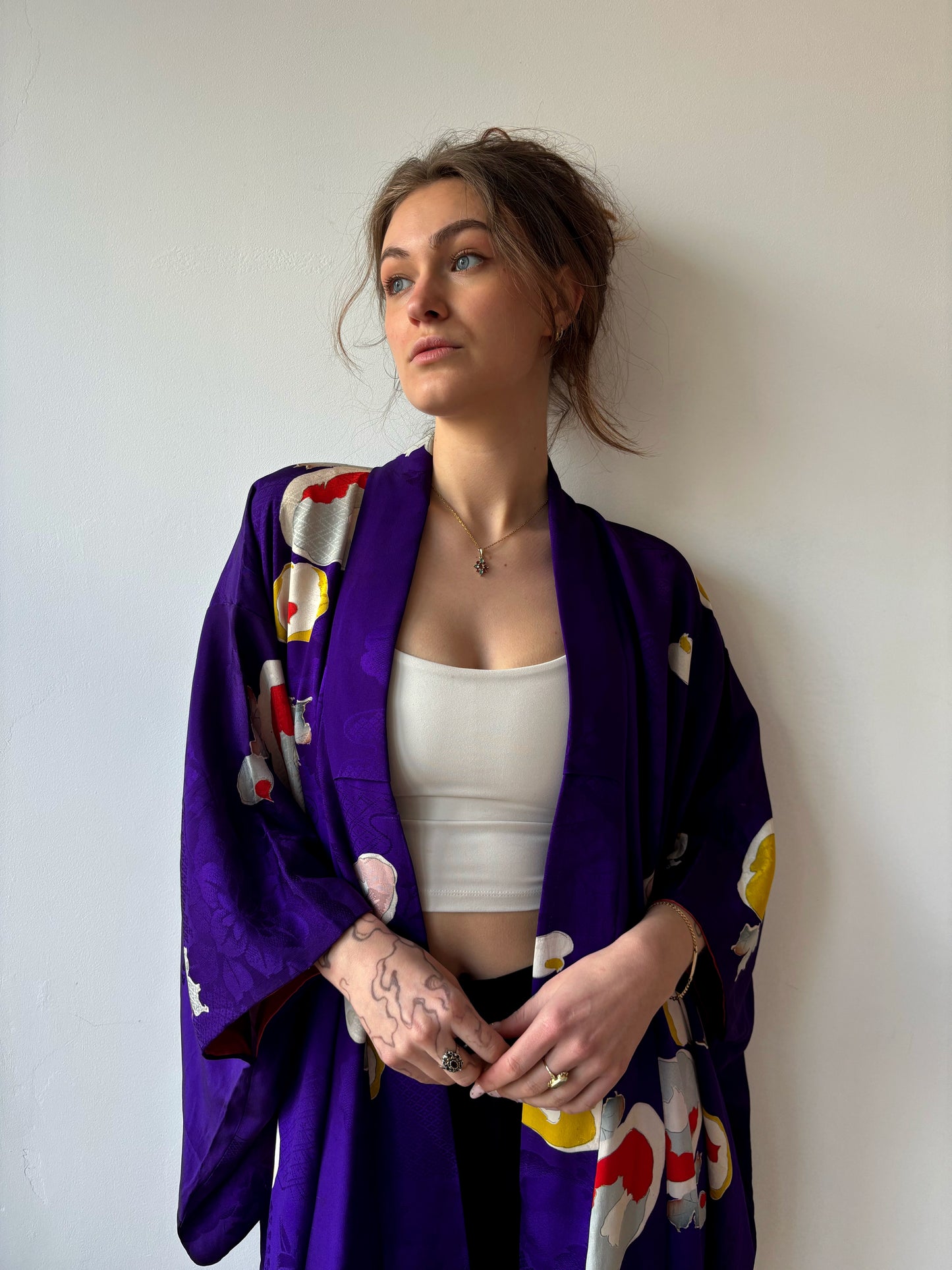 Midnight Purple Kimono *verhuur*