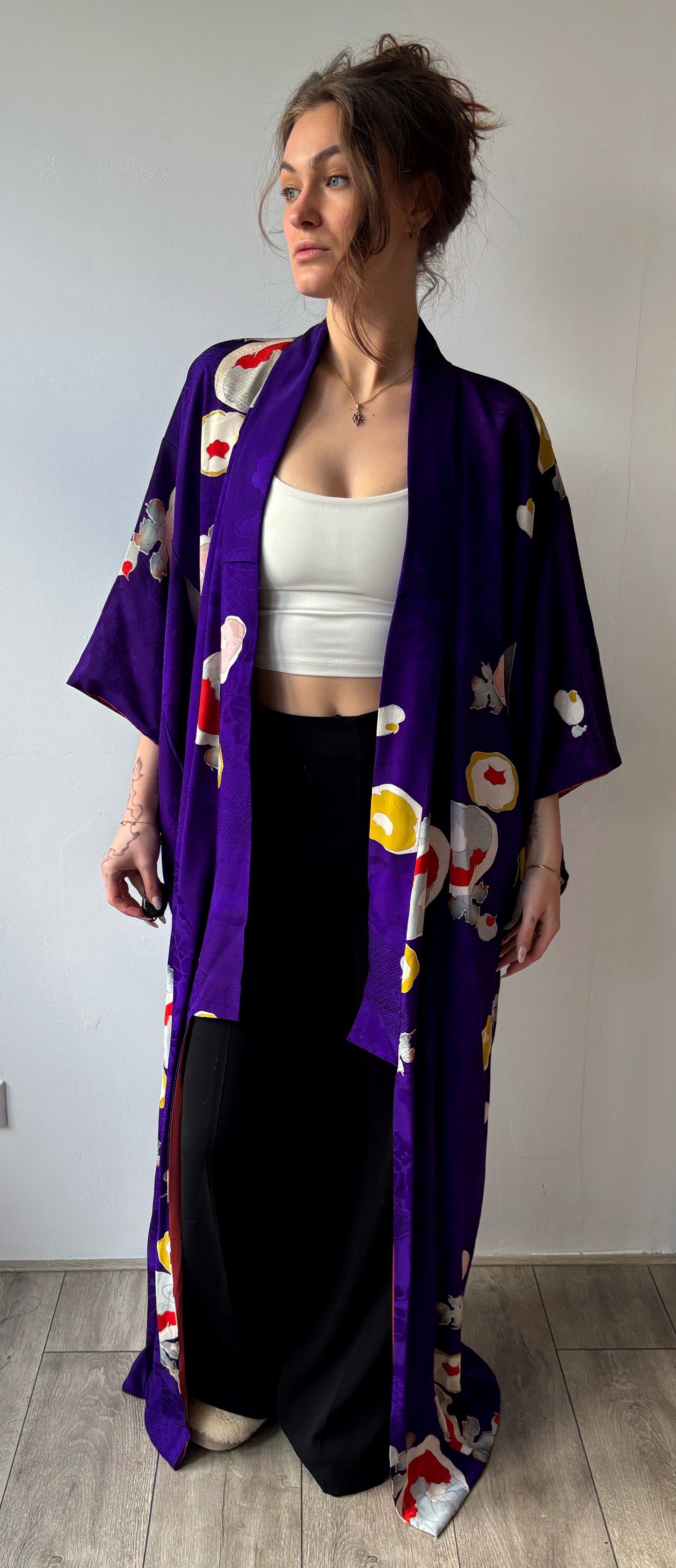 Midnight Purple Kimono *verhuur*