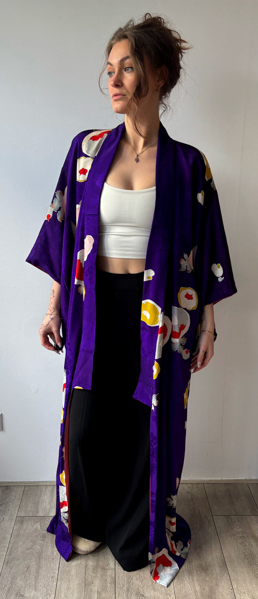 Midnight Purple Kimono *verhuur*