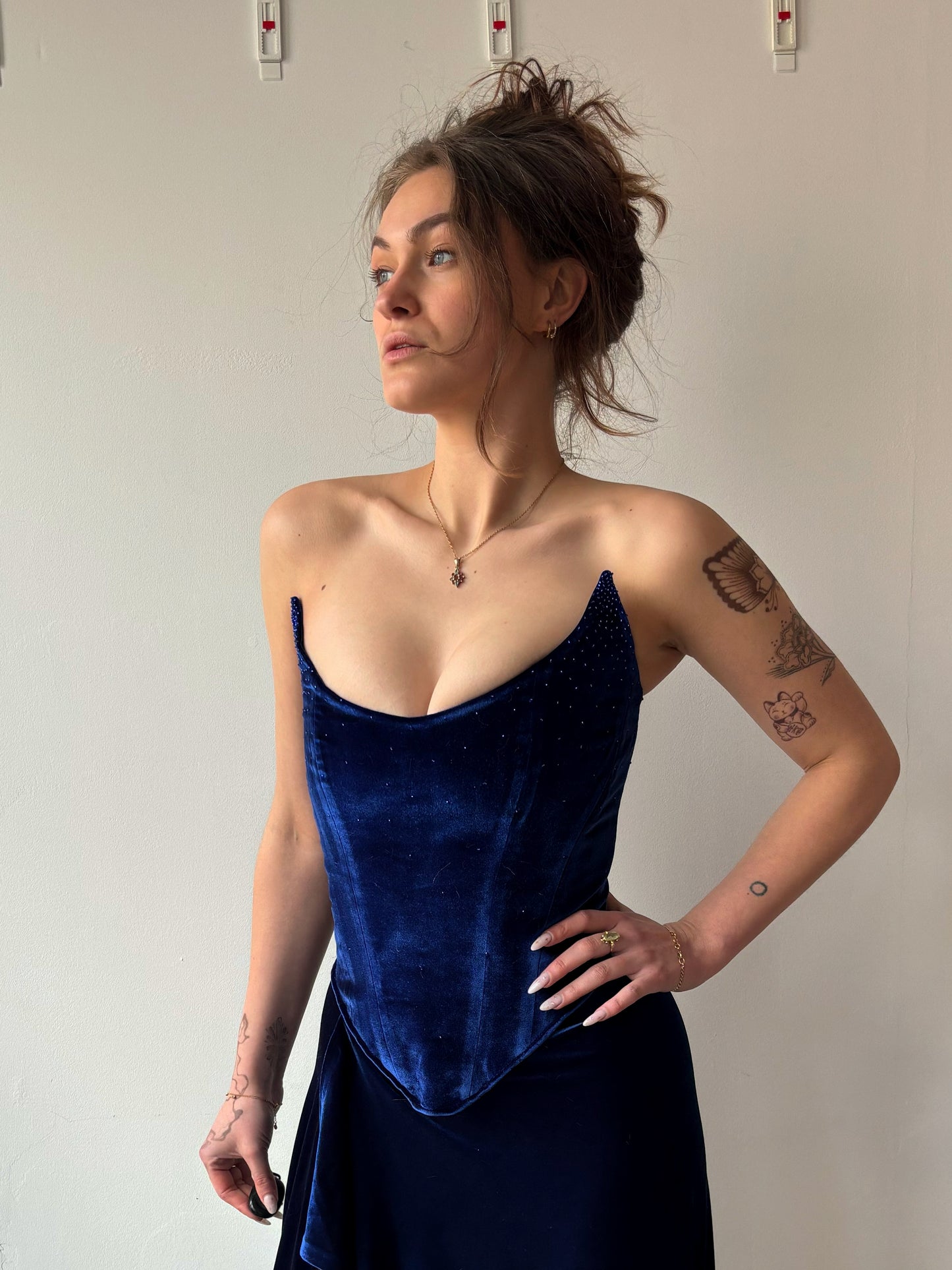 Saffier Velvet ASF Gown *verhuur*
