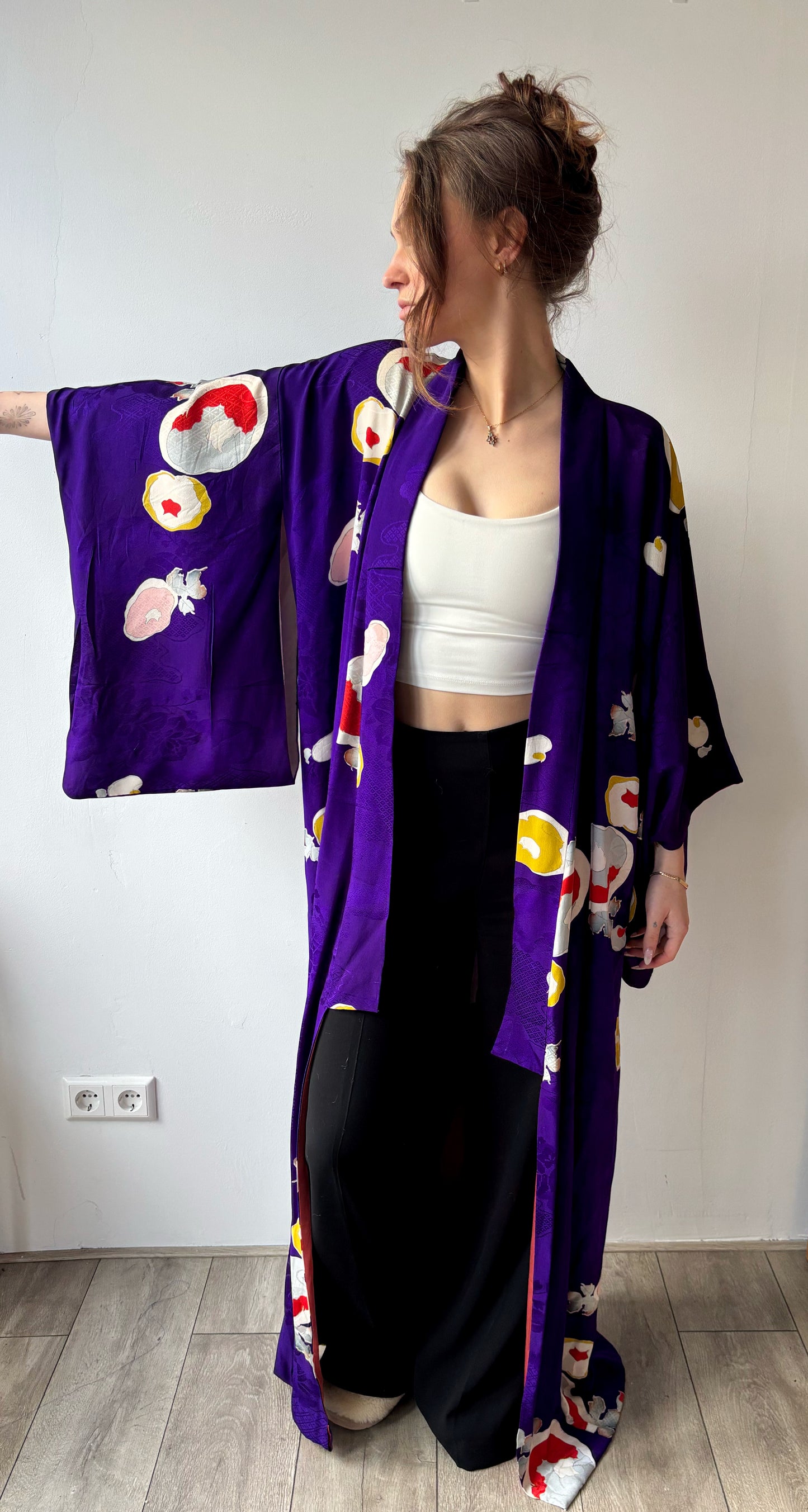 Midnight Purple Kimono *verhuur*