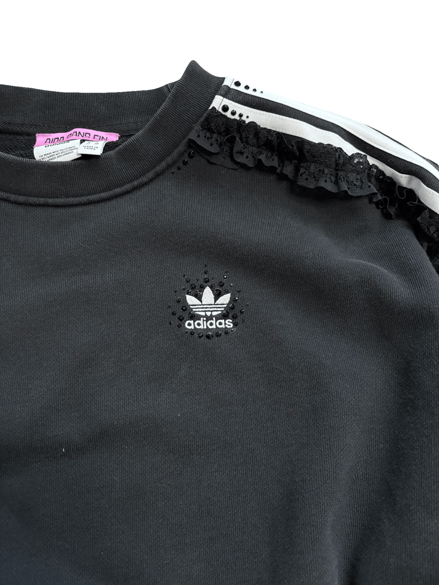 Black & Lacey Adidas Sweater