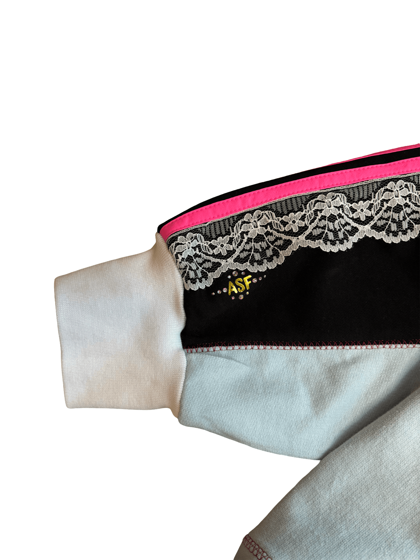 Black & Pink Tiger Adidas Hoodie