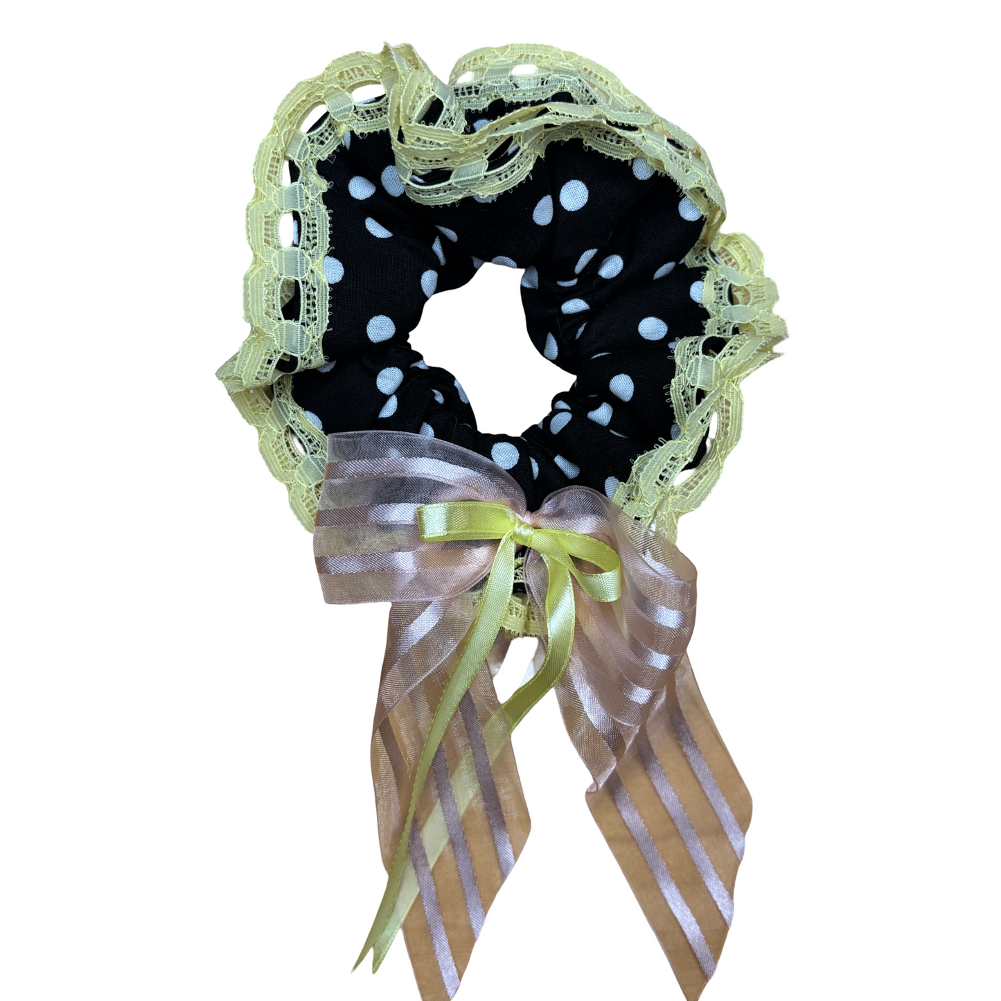Polka Dot Scrunchie