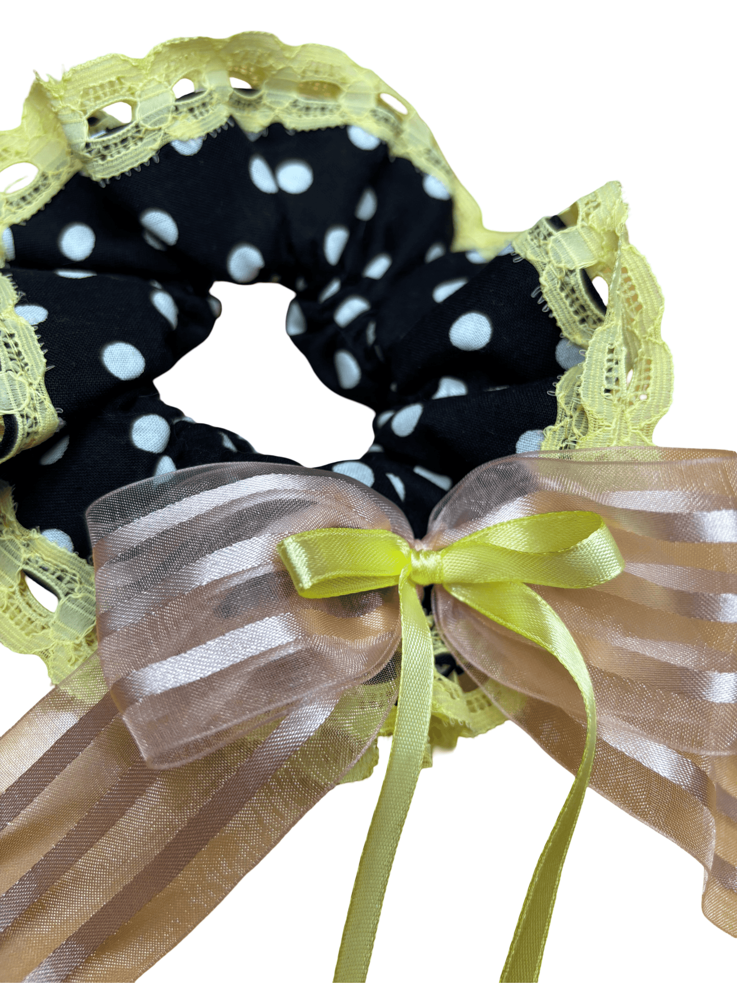 Polka Dot Scrunchie