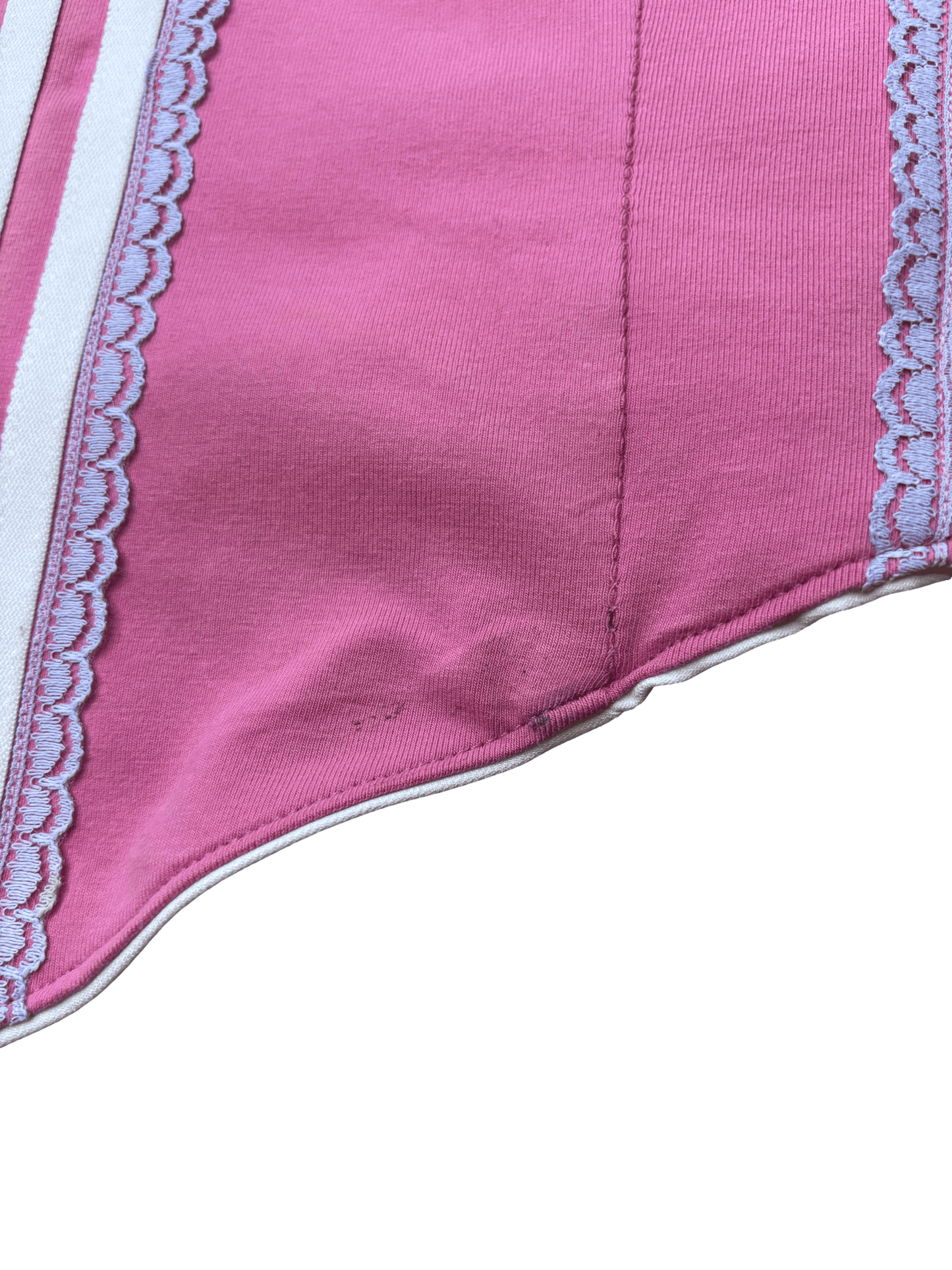 Bubblegum Adidas Corset Top Sample